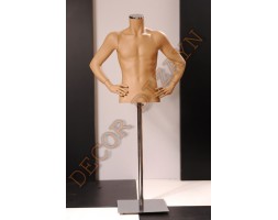 Polyester Bust Mannequin - Male